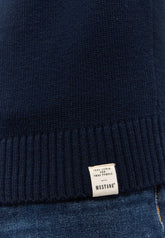 Męski Sweter Mustang Eastvale Dark Sapphire 1015802 4136